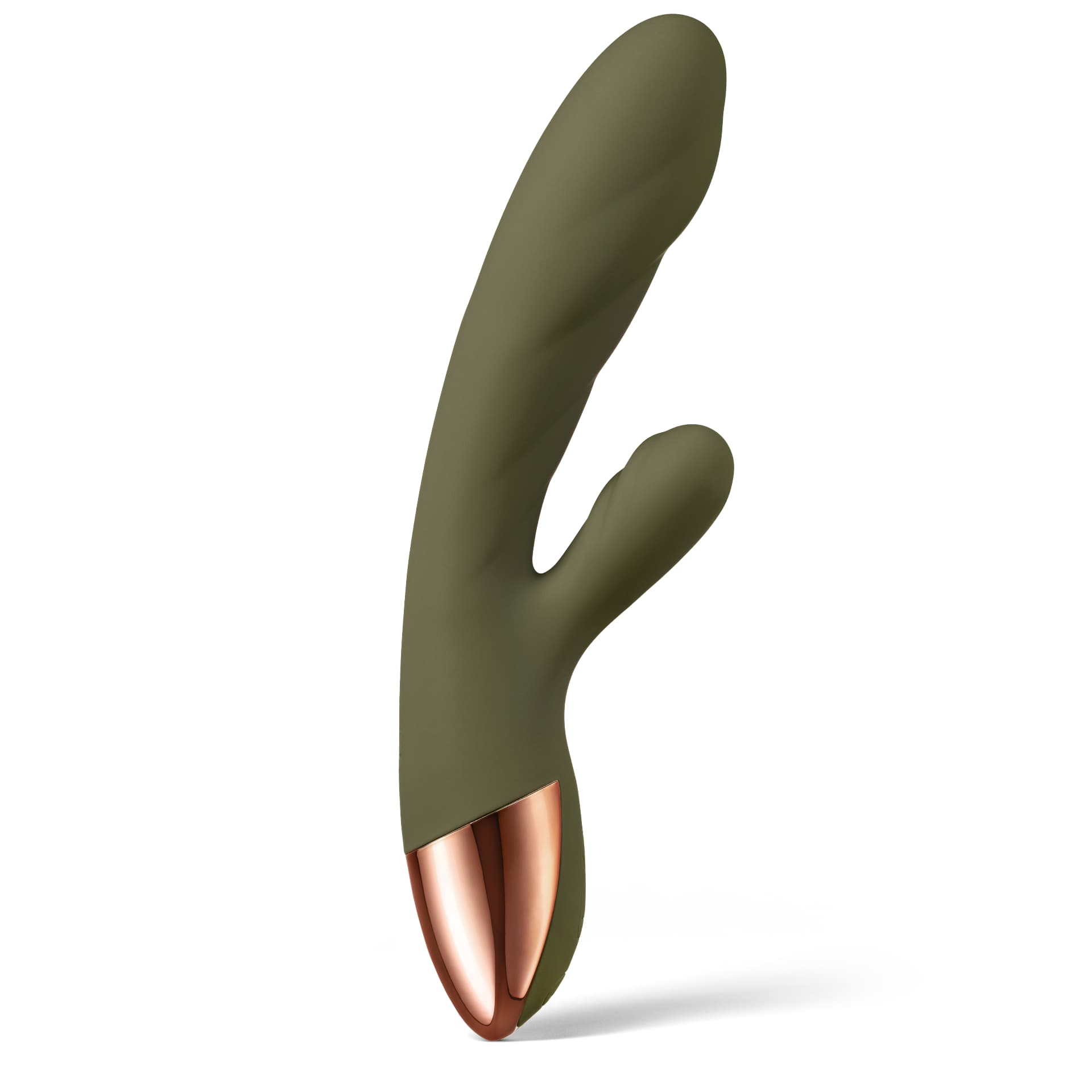 Ophé Rabbit-Vibrator von Ladyluv in Oliv